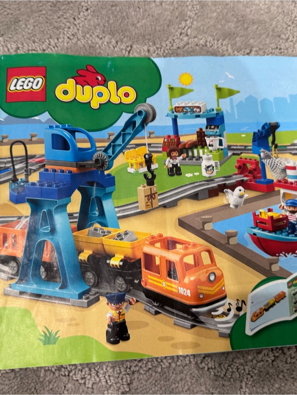 LEGO DUPLO Cargo Train Set 10875 🚂